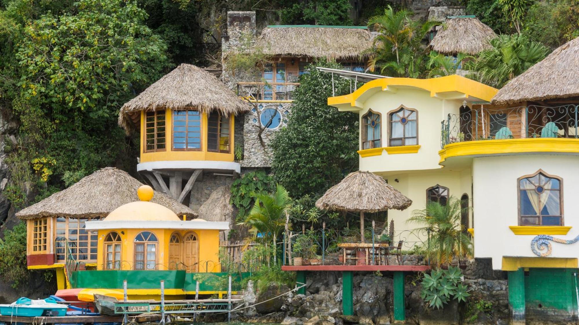 Kaalpul Atitlan Eco Hotel And Spa Санта-Катарина-Палопо Экстерьер фото